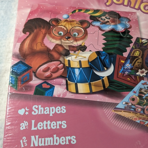 Educational Game for Kids. Junior 3 Puzzle Pack. New - Picture 6 of 10